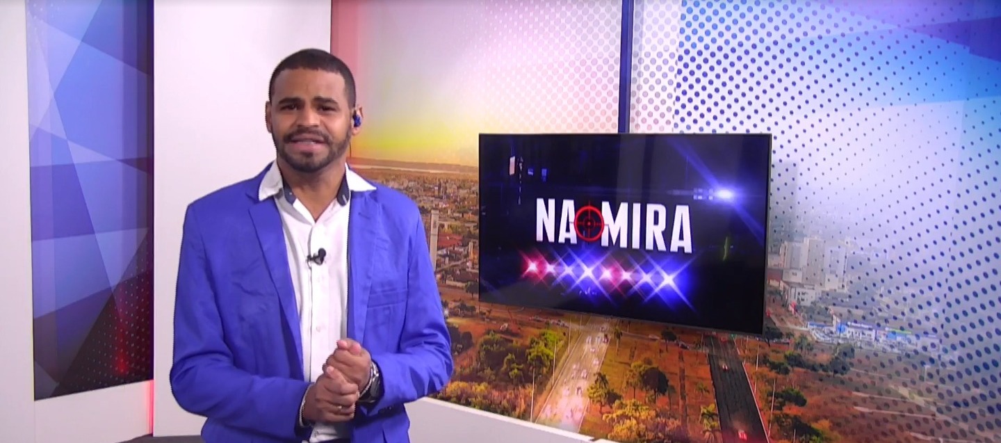 Programa Na Mira, da TV Norte Tocantins, é apresentado por Otávio Pernambucano - Foto: Reprodução/TV Norte Tocantins
