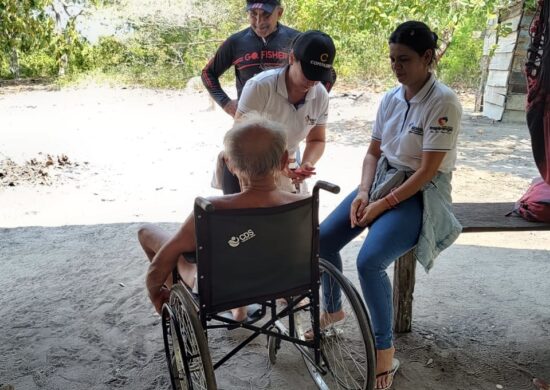 Idoso contava com poucas roupas e a localidade não contava com qualquer tipo de apoio médico ou social - Foto: Divulgação/PC-AM