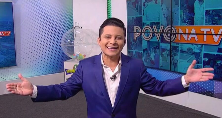 Programa Povo Na Tv foi apresentado por Léo Cândido - Foto: Reprodução/TV Norte Tocantins