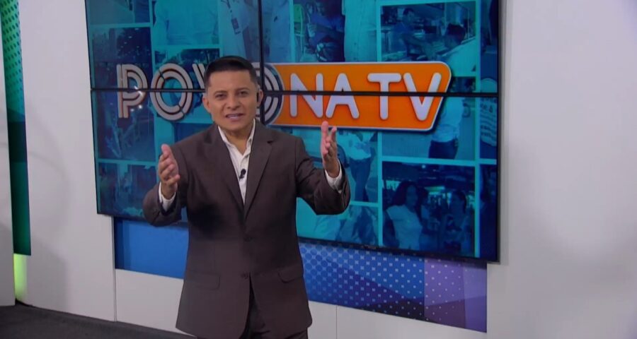 Programa Povo Na Tv foi apresentado por Léo Cândido - Foto: Reprodução/TV Norte Tocantins