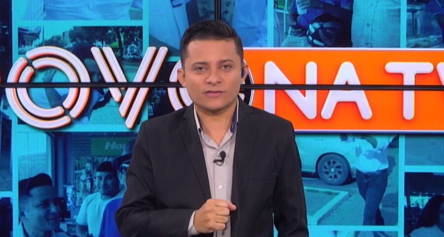 Programa Povo Na Tv foi apresentado por Léo Cândido - Foto: Reprodução/TV Norte Tocantins