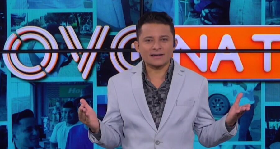 Programa Povo Na Tv foi apresentado por Léo Cândido - Foto: Reprodução/TV Norte Tocantins