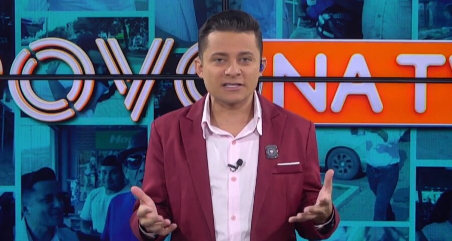 Programa Povo Na Tv foi apresentado por Léo Cândido - Foto: Reprodução/TV Norte Tocantins