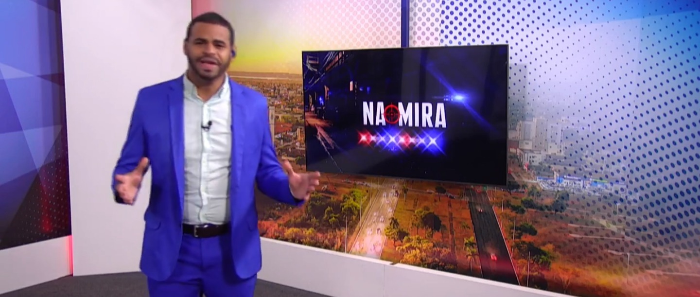 Programa Na Mira, da TV Norte Tocantins, é apresentado por Otávio Pernambucano - Foto: Reprodução/TV Norte Tocantins