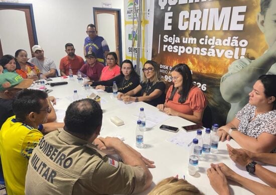 Reunião foi realizada nesta quinta-feira (12) e contou com participação de vários órgãos - Foto: Divulgação/PC-AM