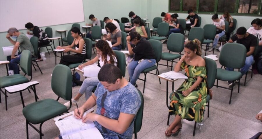 Provas do vestibular em Manaus - Foto: Daniel Brito/Ascom UEA