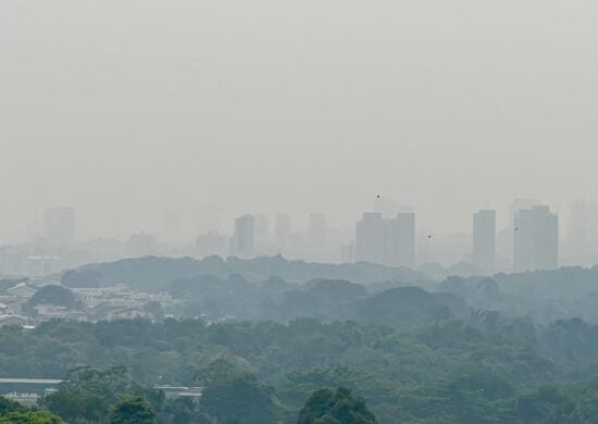 e Queimadas na floresta continuam e Manaus tem domingo com fumaça intensa no ar