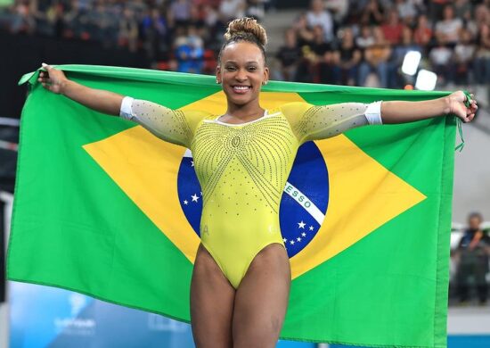 Ginástica: Rebeca Andrade conquista ouro no salto, nos Jogos Pan-Americanos - Foto: Reprodução/ Instagram @rebecarandrade