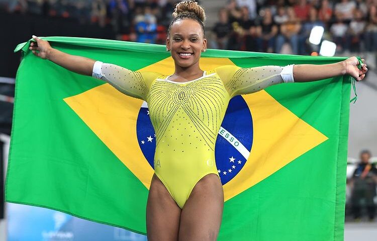 Ginástica: Rebeca Andrade conquista ouro no salto, nos Jogos Pan-Americanos - Foto: Reprodução/ Instagram @rebecarandrade