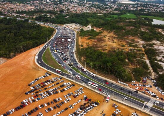 Entregua da primeira parate do Rapidão Rodoanel Metropolitano em Manaus - Foto: Divulgação/Secom