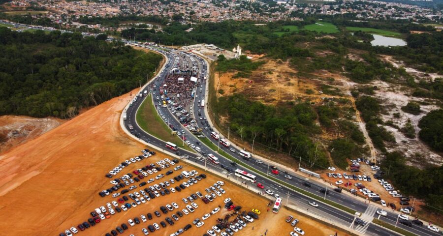 Entregua da primeira parate do Rapidão Rodoanel Metropolitano em Manaus - Foto: Divulgação/Secom