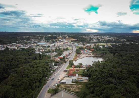 Imagem aérea de Rio Preto da Eva - Foto: Serviço Autônomo de Água e Esgoto-Rio Preto da Eva