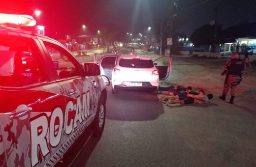 O assalto ocorreu por volta na noite desta segunda-feira (30) - Foto: Divulgação/Rocam