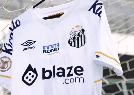 O Santos FC renova contrato com a Tekbond Saint-Gobain - Foto: Reprodução/ X @SantosFC