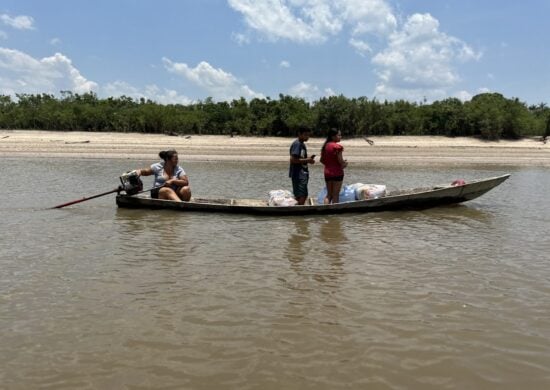 Seca histórica Rio Negro não registra descida e estabiliza em 12,70 m