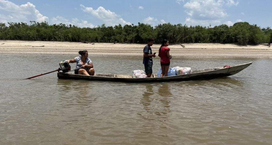 Seca histórica Rio Negro não registra descida e estabiliza em 12,70 m