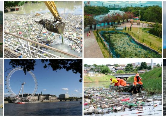 Situação de igarapés também pode ser modificada com adoção de exemplos pelo Brasil e mundo - Foto: Reprodução/Aries/Prefeitura de Manaus/Agência Estado/Reprodução/Instagram@tribalsup