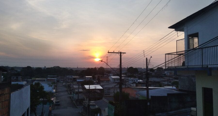 Previsão do tempo Sol e nuvens na Zona Norte de Manaus - Foto: Ana Kelly Franco/ Portal Norte