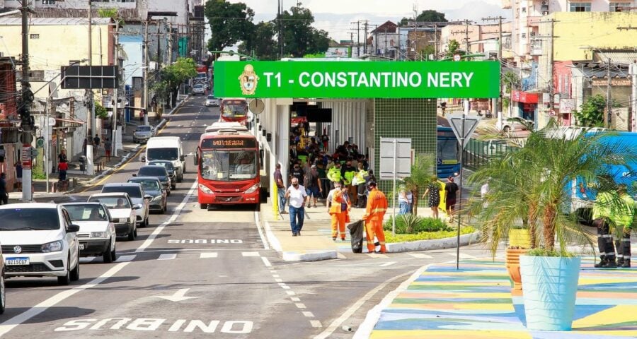 Terminal de ônibus T1 em Manaus - Foto: João Viana / Semcom