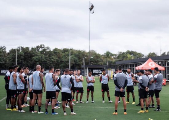 Time da Gigante da Colina durante treino no RJ - Foto: Leandro Amorim / Vasco da Gama