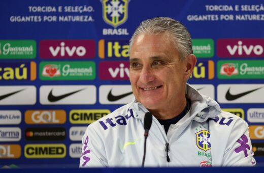 O Flamengo fecha com Tite e deve ser apresentado oficialmente nesta segunda-feira (9) - Foto: Reprodução/ Lucas Figueiredo/CBF