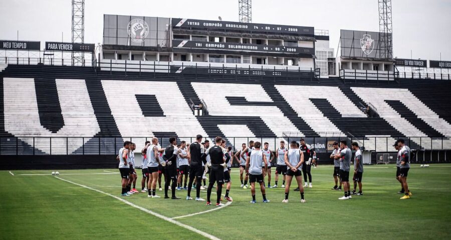 O Vasco está 17ª colocação no Brasileirão e precisa acumular vitórias para evitar rebaixamento - Foto: Reprodução/ Leandro Amorim / Vasco da Gama