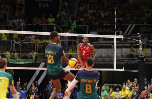 A Seleção derrotou Cuba Por 3 Sets A 1, Em Jogo válido pelo Grupo A do torneio Pré-Olímpico de Vôlei - Foto: Lorando Labbe/Fotoarena/Estadão Conteúdo