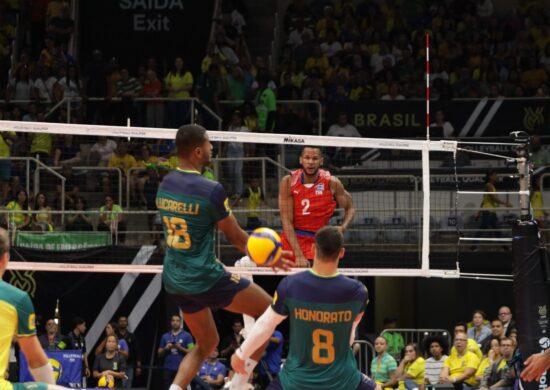 A Seleção derrotou Cuba Por 3 Sets A 1, Em Jogo válido pelo Grupo A do torneio Pré-Olímpico de Vôlei - Foto: Lorando Labbe/Fotoarena/Estadão Conteúdo