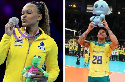 Com novas conquista do Vôlei no Pré-Olímpico, e a participação do Brasil no Mundial de Ginástica, o time brasileiro conquista 105 vagas nas Olimpíada de Paris 2024 - Foto: Instagram @cbvolei @cbginastica