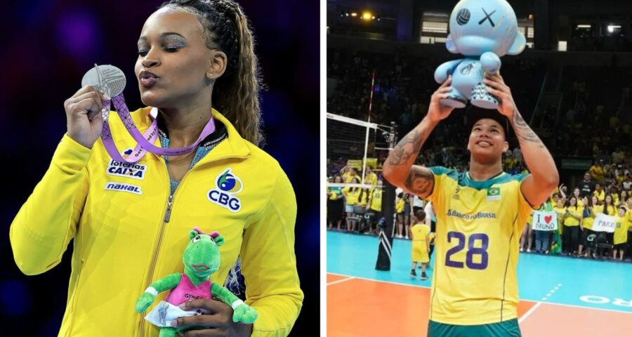 Com novas conquista do Vôlei no Pré-Olímpico, e a participação do Brasil no Mundial de Ginástica, o time brasileiro conquista 105 vagas nas Olimpíada de Paris 2024 - Foto: Instagram @cbvolei @cbginastica