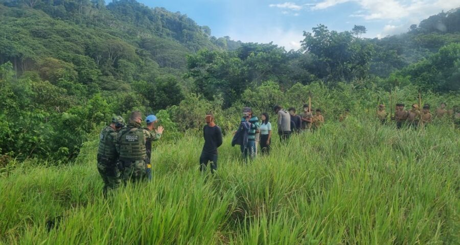 Forças Armadas prendem 9 garimpeiros ilegais na TIY, em Roraima