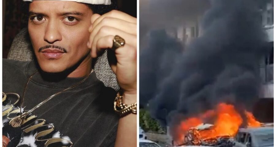 Bruno Mars aguarda orientações para deixar Israel após bombardeios