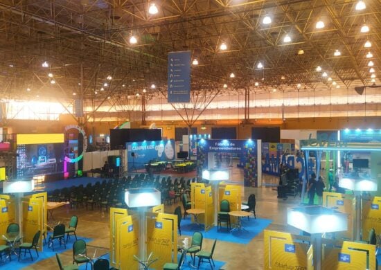 Área da Campus Party Amazônia, no Studio 5, em Manaus - Foto: Divulgação