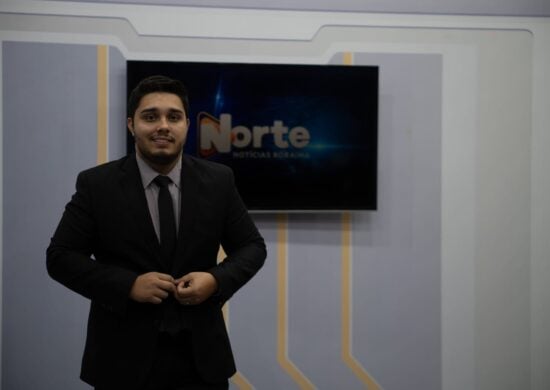 O jornal Norte Notícias é apresentado por Jhonatas Souza - Foto: Reprodução/TV Norte Boa Vista