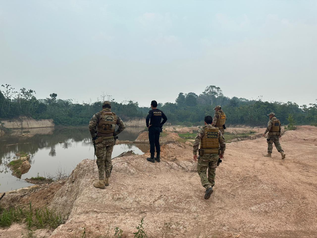 PF realiza operação contra queimada ilegal no Amazonas
