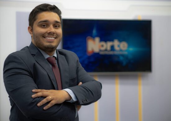 O jornal Norte Notícias é apresentado pelo Jhonatas Souza – Reprodução/TV Norte Boa Vista