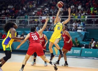 Seleção feminina de basquete vence na estreia no Pan-Americano 2023