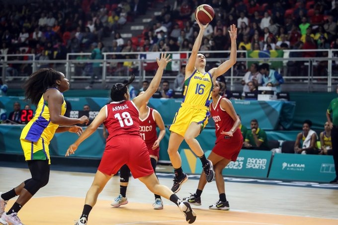 Seleção feminina de basquete vence na estreia no Pan-Americano 2023