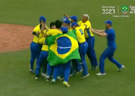 Seleção brasileira de beisebol vence quartas no Pan-Americano 2023