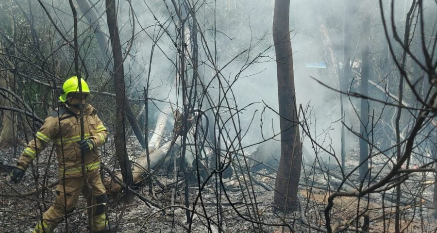 Passageiros estavam de retorno para o Amazonas quando acidente ocorreu em Rio Branco - Foto: Polícia Militar do Acre