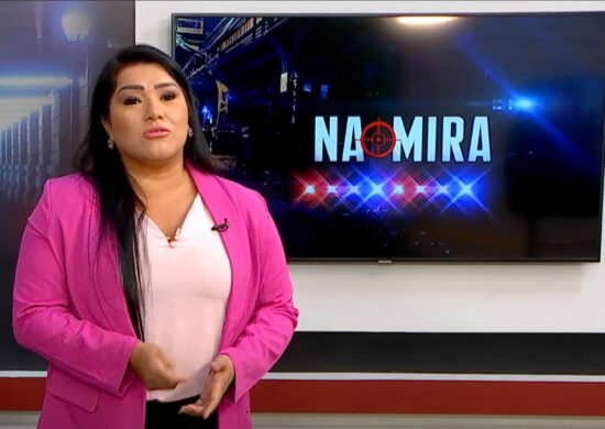 O Programa Na Mira é apresentado por Mei Shapiama – Foto: Reprodução/TV Norte Amazonas