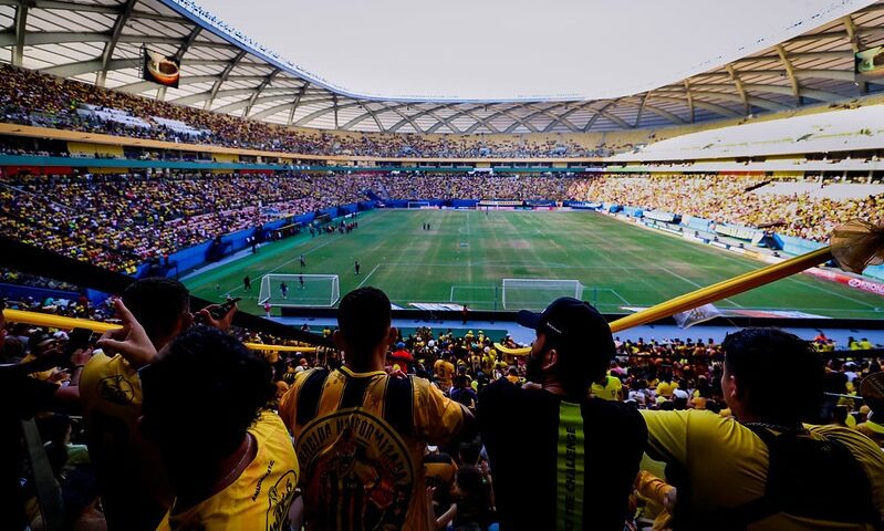 O Amazonas FC enfrenta o Brusque neste sábado (15) pela final da Série C do Brasileirão, na Arena da Amazônia - Foto: Divulgação/ Mauro Neto/Secom