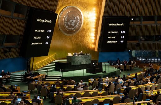 Texto aprovado na ONU foi proposto pela Jordânia - Foto: Reprodução/X @UN