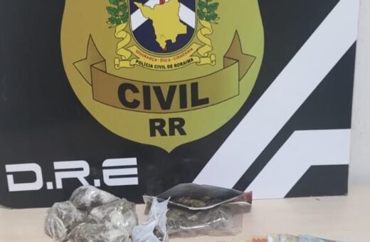 Polícia Civil prende 3 pessoas e apreende 4 kg de drogas em Boa Vista