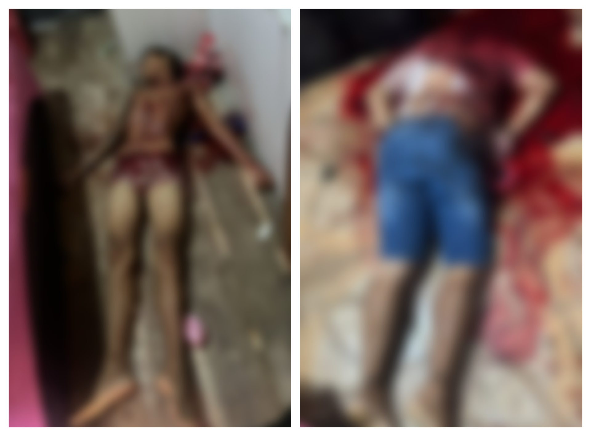 Suspeitos levaram a cabeça de uma das vítimas - Foto: Reprodução/WhatsApp