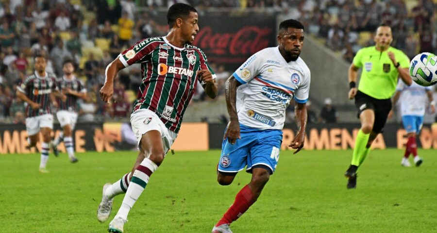 Fluminense e Bahia duelam nesta terça (31) pela 31ª rodada do Brasileirão - Foto: Reprodução/Mailson Santana/Fluminense Fc