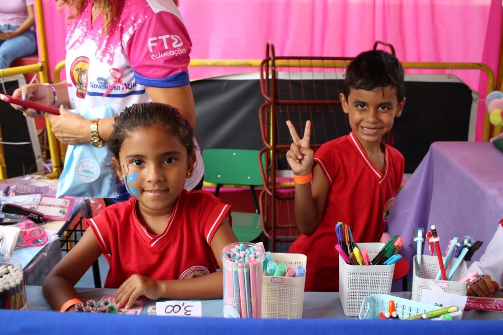 Evento estimula empreendedorismo nas turmas do colégio Preciosíssimo Sangue - Foto: Divulgação