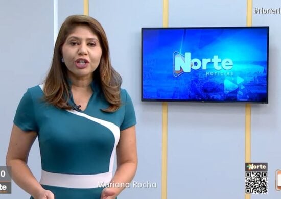 O Norte Notícias é apresentado por Mariana Rocha – Foto: Reprodução/TV Norte Amazonas