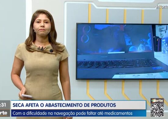 O Norte Notícias é apresentado por Mariana Rocha – Foto: Reprodução/TV Norte Amazonas