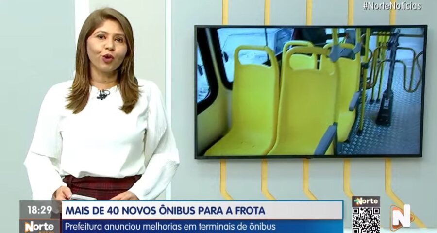 O Norte Notícias é apresentado por Mariana Rocha – Foto: Reprodução/TV Norte Amazonas